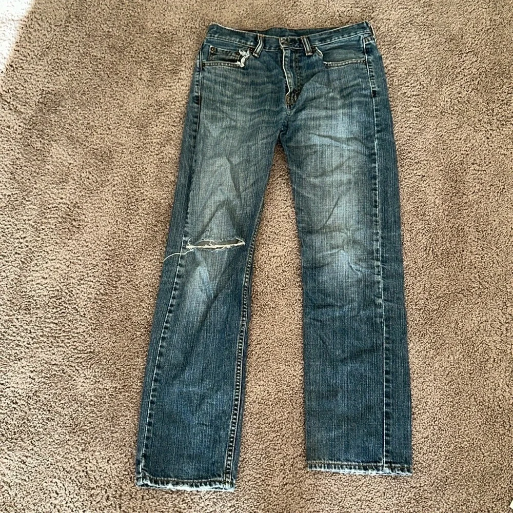 Levi’s Men’s 505 Medium Wash Jeans Waist 30